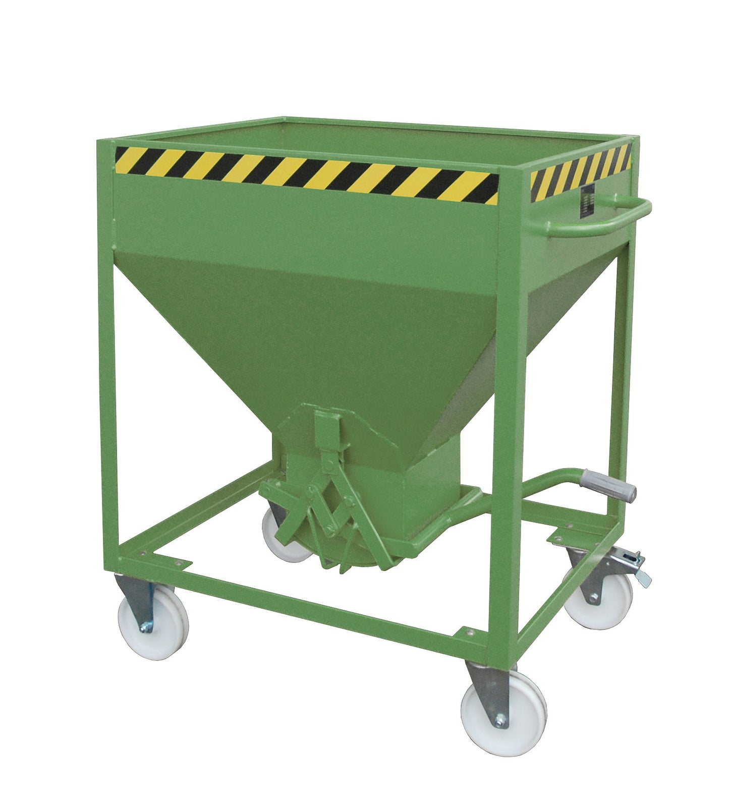 Silobehälter SR 375, lackiert, Resedagrün - Staplertechnik24 - 4437 - 05 - 0000 - 4