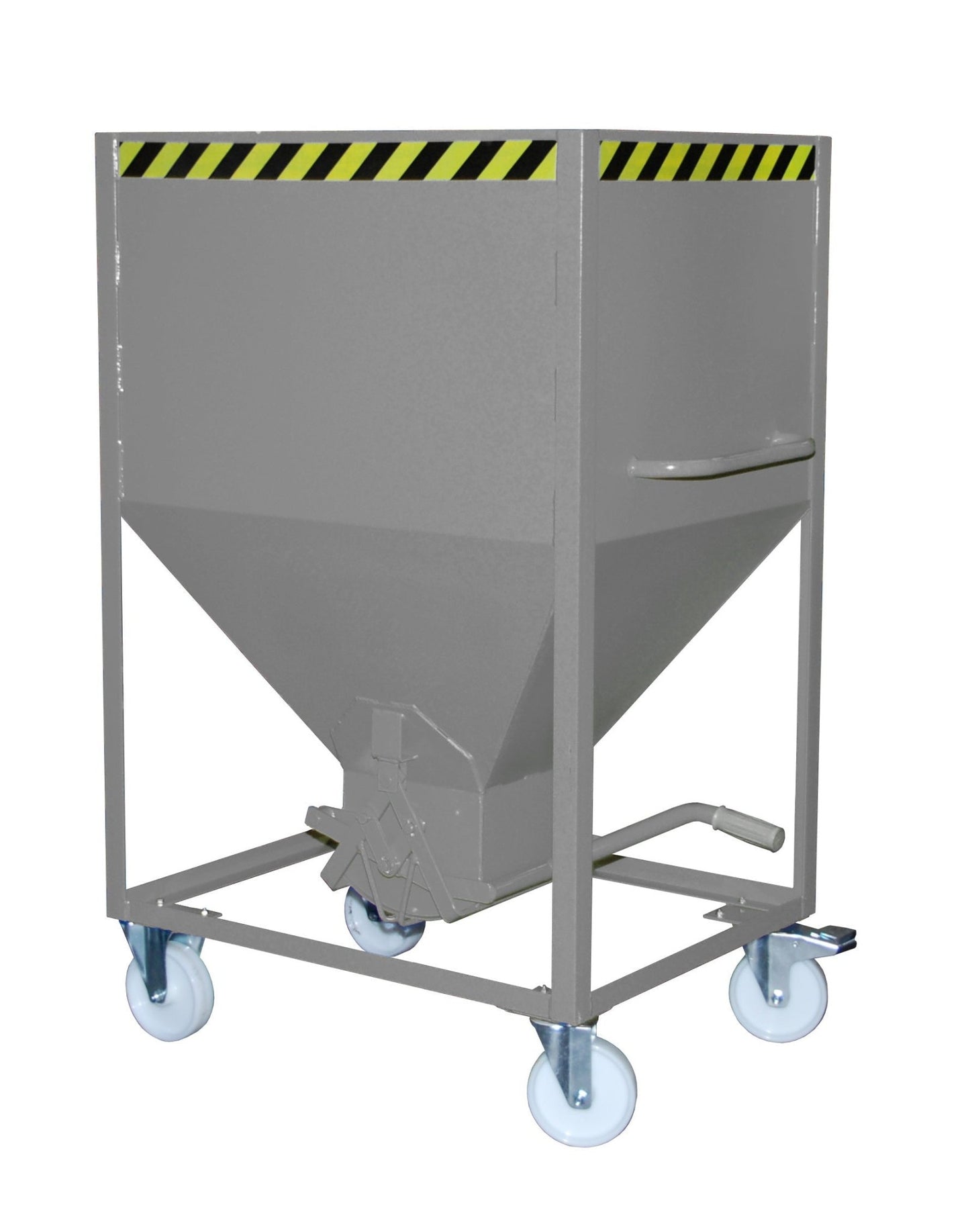 Silobehälter SR 600, lackiert, Mausgrau - Staplertechnik24 - 4437 - 06 - 0000 - 5