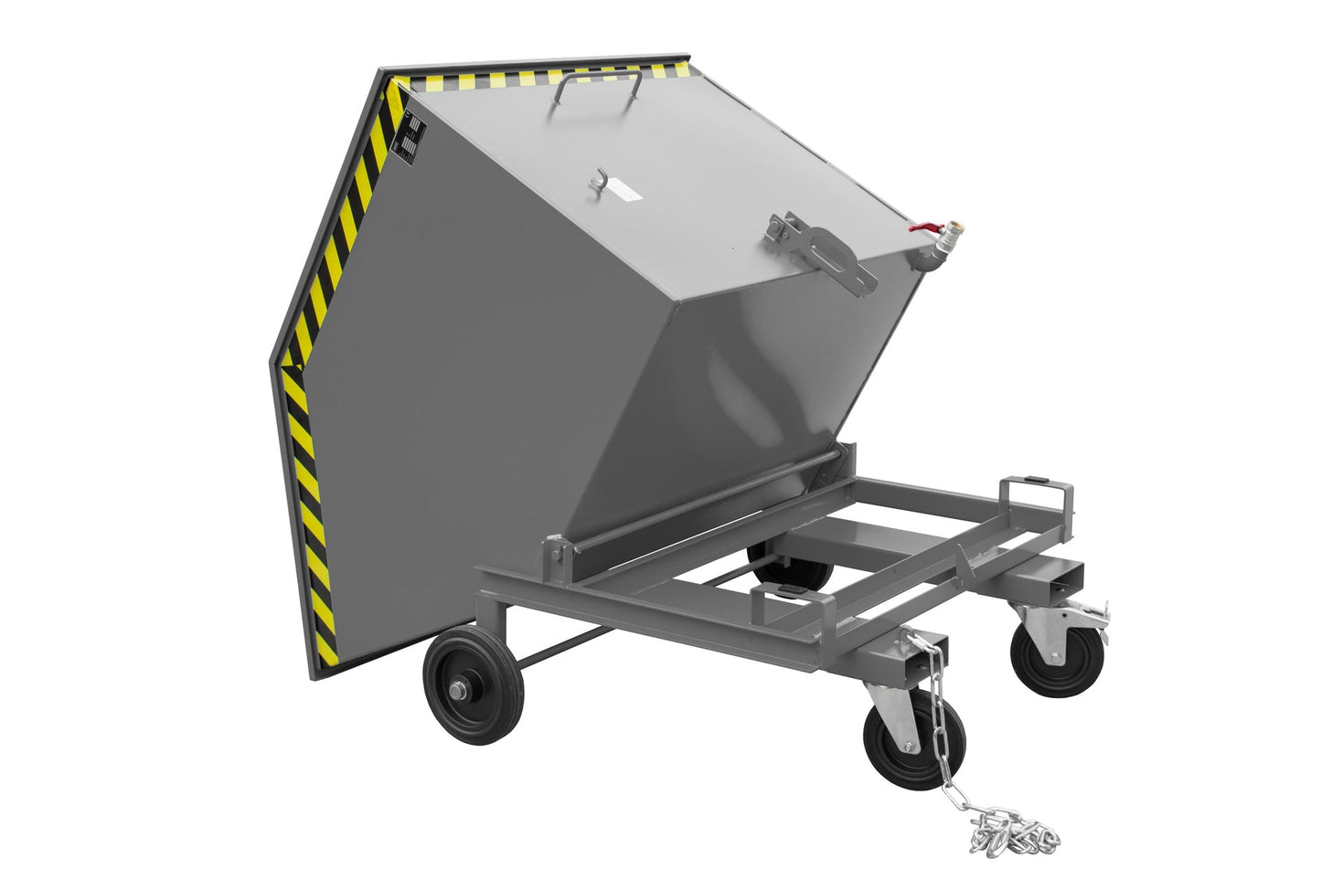 Späne - Kastenwagen SKW - ET 1000, lackiert, Mausgrau - Staplertechnik24 - 4438 - 43 - 0000 - 5