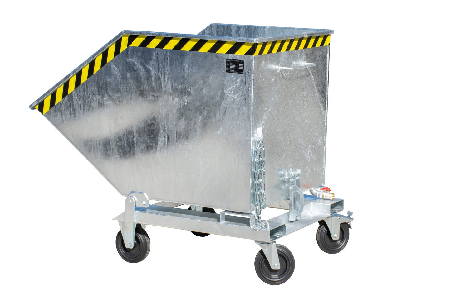 Späne - Kippmulde SKK 800, feuerverzinkt - Staplertechnik24 - 4541 - 11 - 0000 - 7