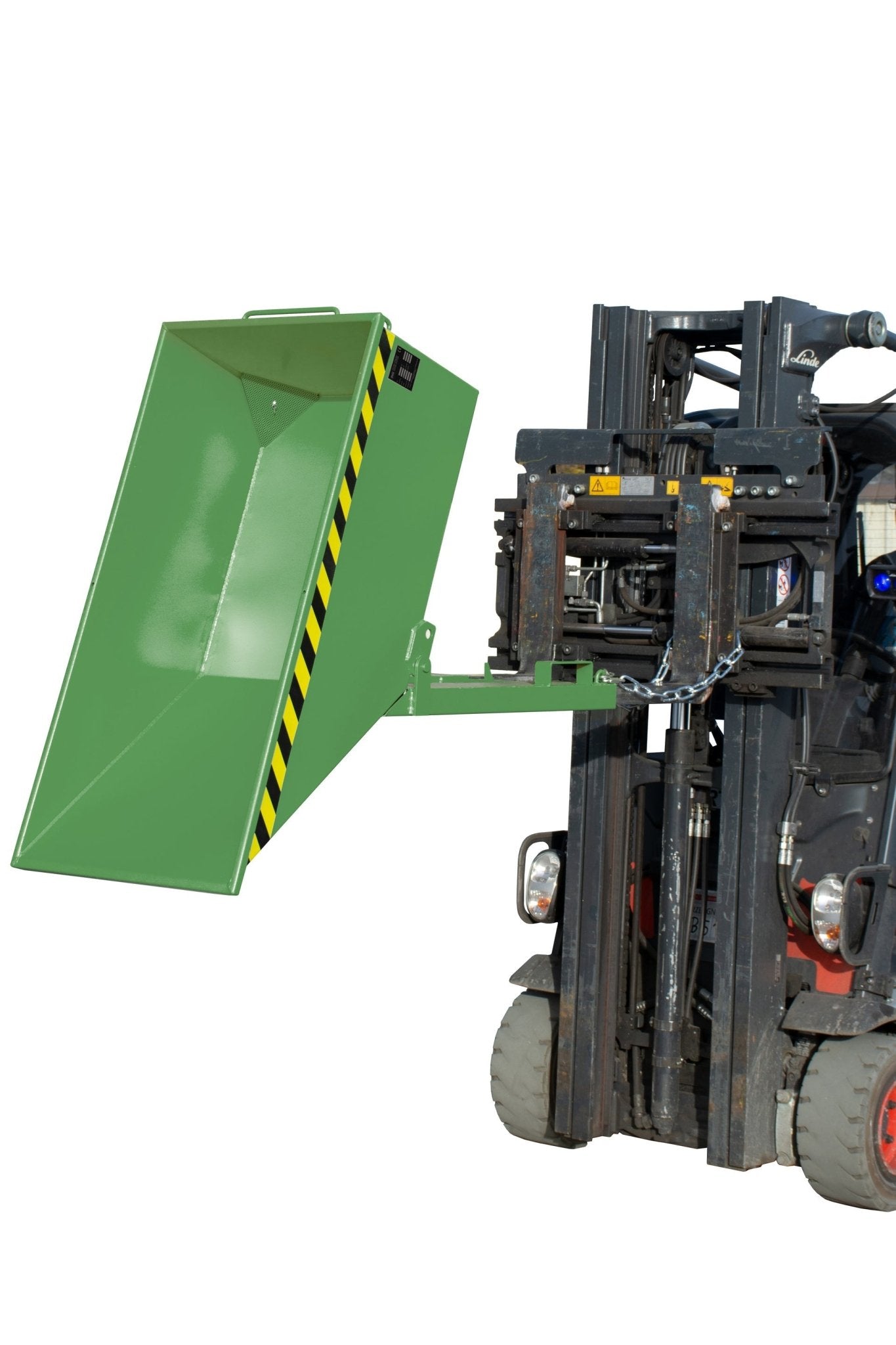 Späne - Kippmulde SKN 250, lackiert, Resedagrün - Staplertechnik24 - 4541 - 13 - 0000 - 4