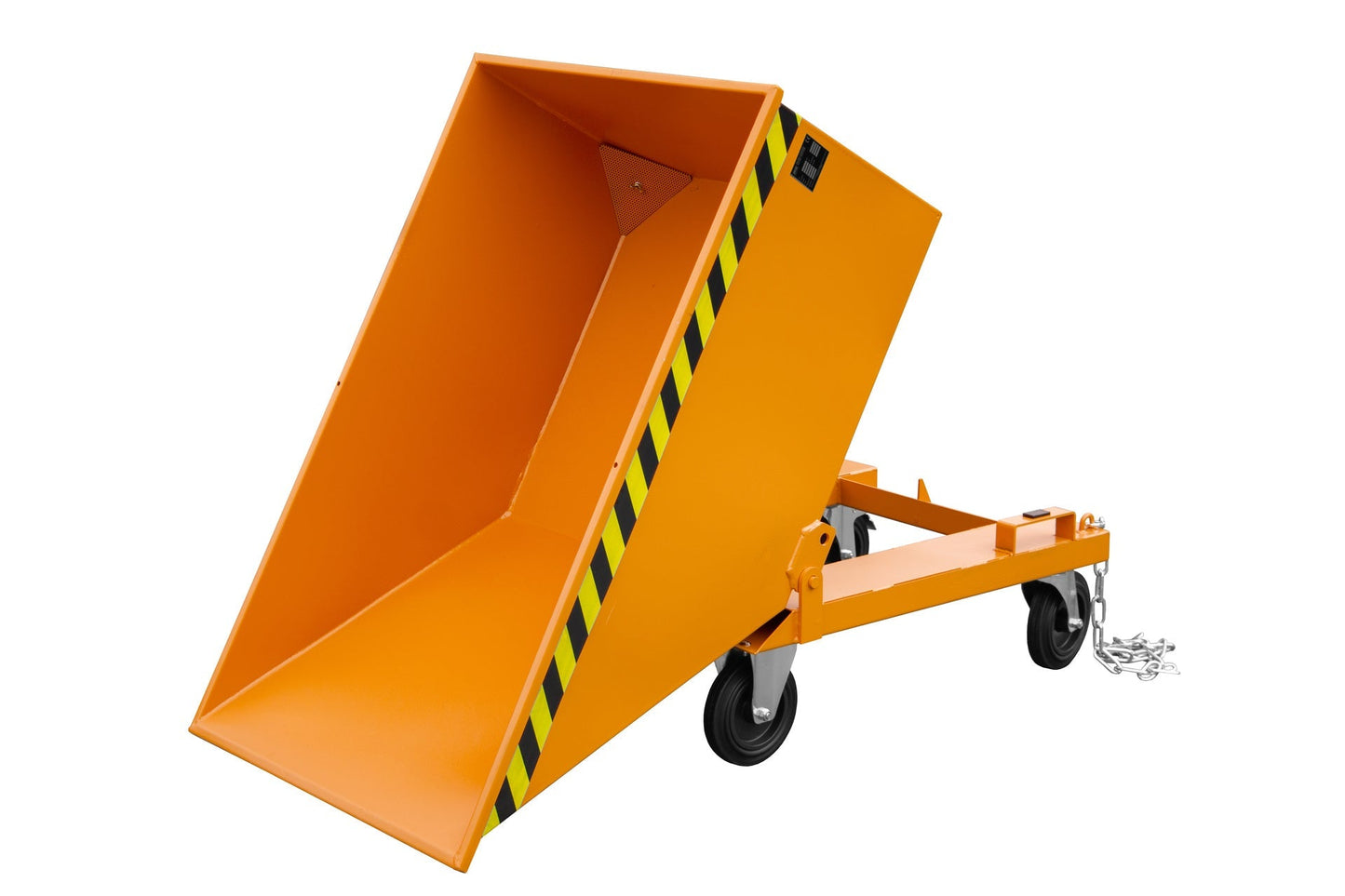 Späne - Kippmulde SKN 400, lackiert, Gelborange - Staplertechnik24 - 4541 - 14 - 0000 - 1