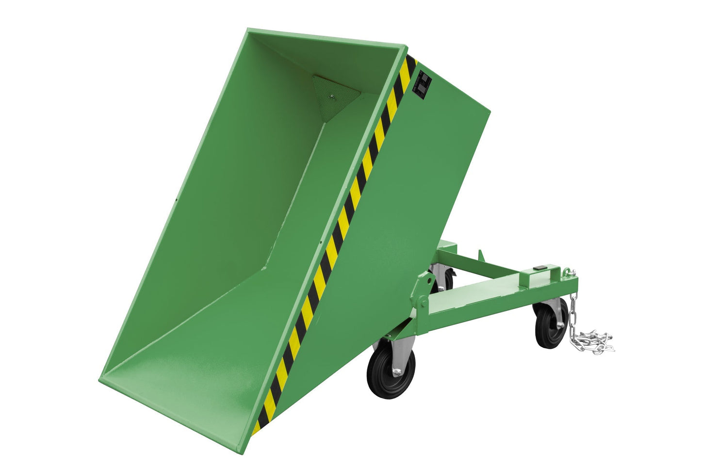 Späne - Kippmulde SKN 400, lackiert, Resedagrün - Staplertechnik24 - 4541 - 14 - 0000 - 4