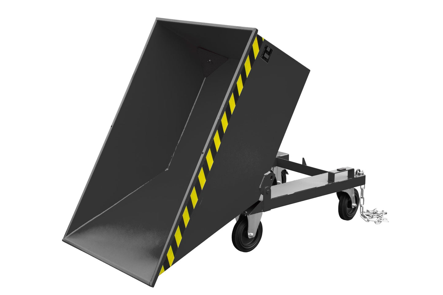 Späne - Kippmulde SKN 400, lackiert, Schwarzgrau - Staplertechnik24 - 4541 - 14 - 0000 - 16