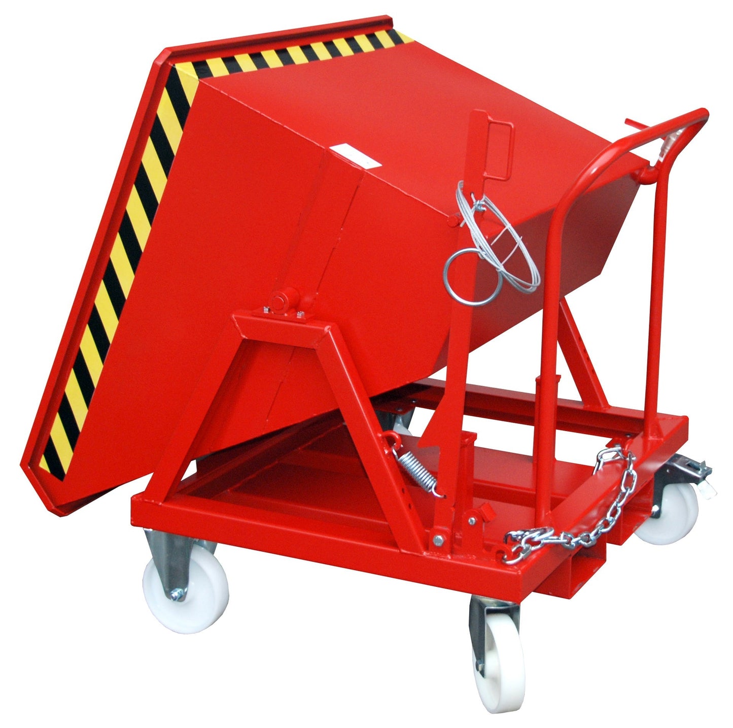 Späne - Kippmulde SKS 400, lackiert, Feuerrot - Staplertechnik24 - 4541 - 18 - 0000 - 2