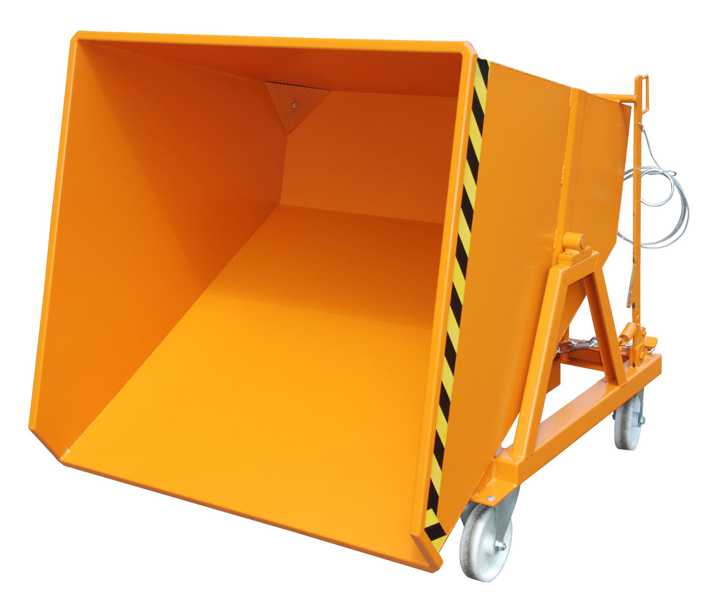 Späne - Kippmulde SKS 700, lackiert, Gelborange - Staplertechnik24 - 4541 - 20 - 0000 - 1