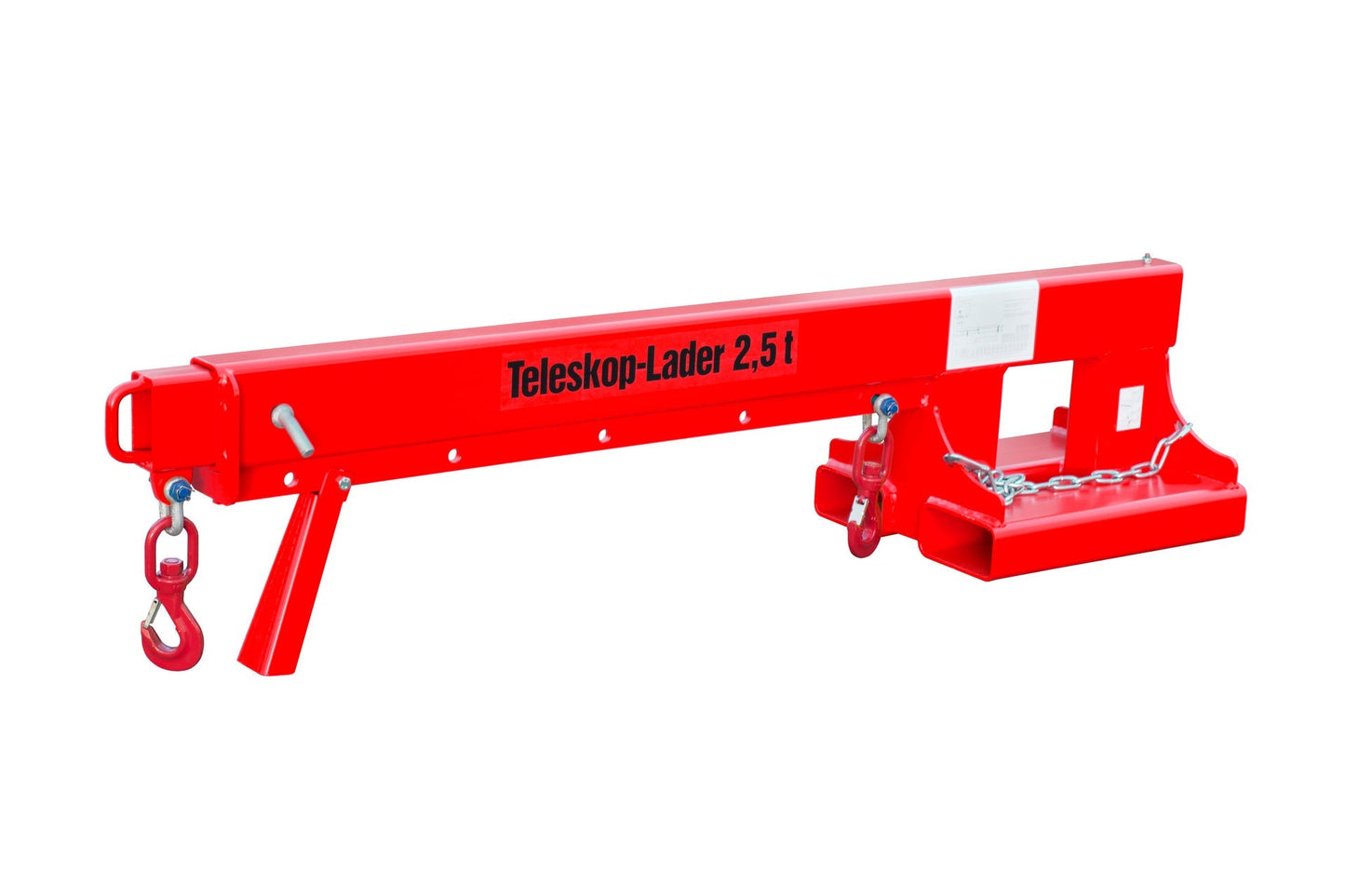 Teleskop - Lader KT 2,5, lackiert, Feuerrot - Staplertechnik24 - 4430 - 01 - 0000 - 2