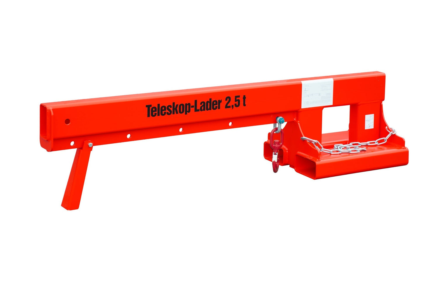 Teleskop - Lader KT - K 2,5, lackiert, Feuerrot - Staplertechnik24 - 4430 - 17 - 0000 - 2