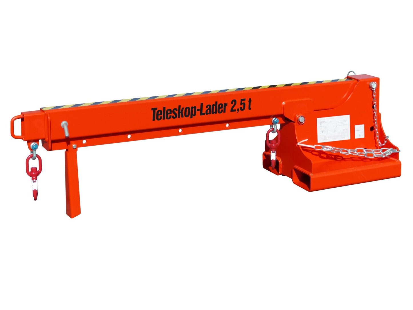Teleskop - Lader KTH 2,5, lackiert, Feuerrot - Staplertechnik24 - 4430 - 02 - 0000 - 2