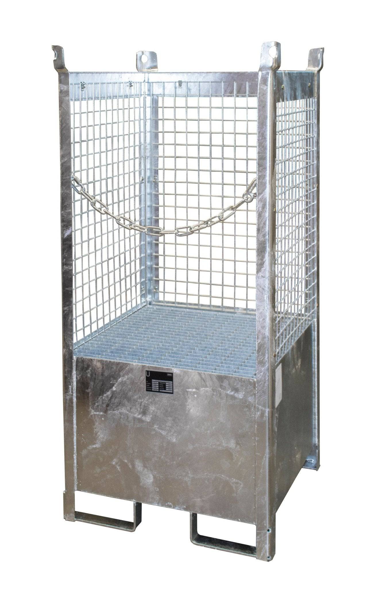 Fass - Stapelpalette FSP - 1 D, feuerverzinkt - Staplertechnik24 - 4442 - 06 - 0000 - 7