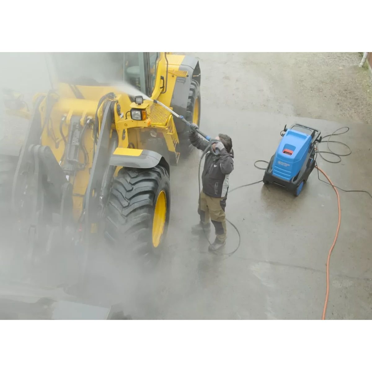 Nilfisk MH 3M - 160/770 PA, Mobiler Heißwasser Hochdruckreiniger, 400 V - Staplertechnik24 - 107146903