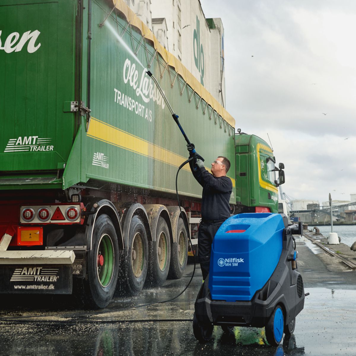 Nilfisk MH 8P - 180/2000 FA, Mobiler Heißwasser Hochdruckreiniger, 400 V - Staplertechnik24 - 107146970