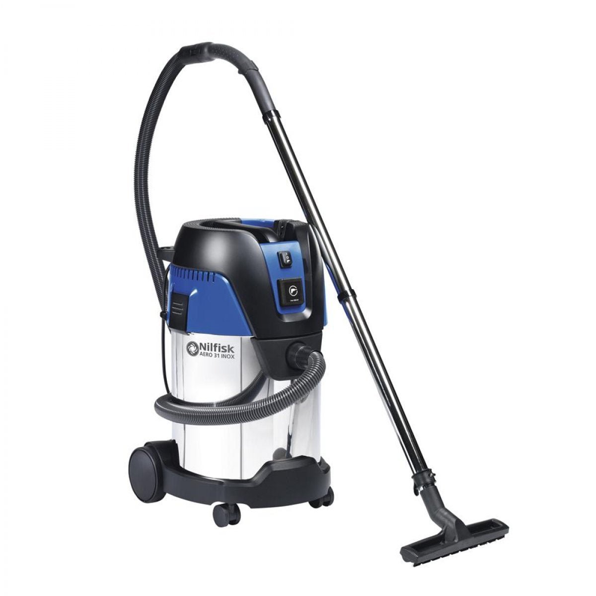 Nilfisk AERO 31 - 21 PC INOX, Edelstahl - Schmutzbehälter, Gerätesteckdose - Staplertechnik24 - 107406607