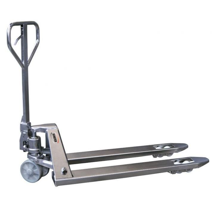 Gabelhubwagen Eco Professional Edelstahl - Staplertechnik24 - 1101091NTNSS2