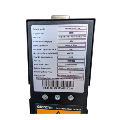 Li-Ion Akkupack Hangcha CBD15-WS / CBD20-WS 48V 10Ah