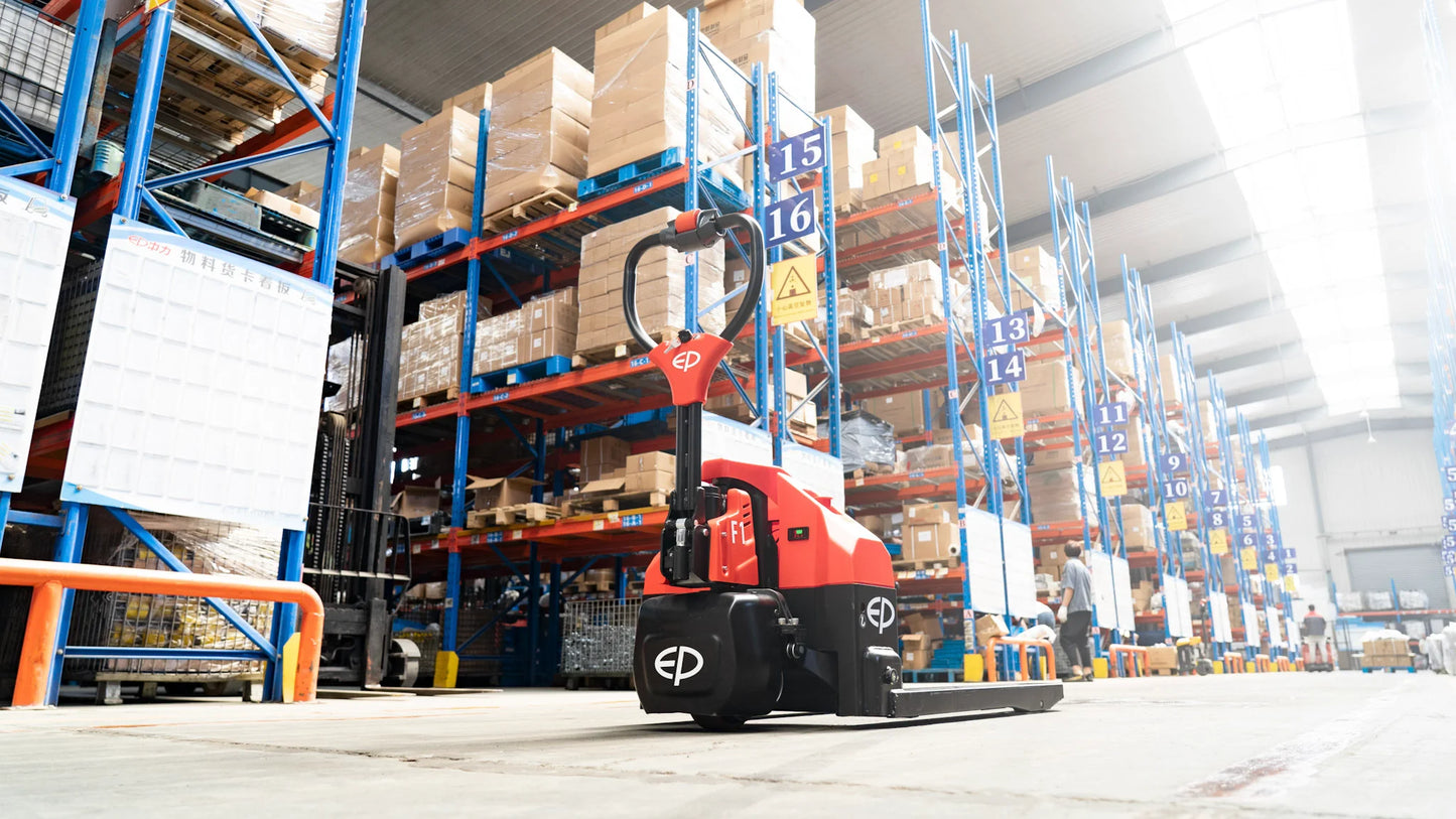 EP-Equipment F1 elektrischer Hubwagen, 1500 kg Tragfähigkeit - Staplertechnik24