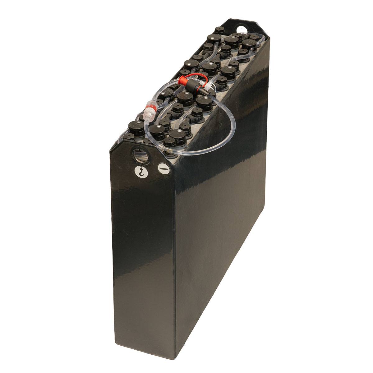 Gabelstaplerbatterie 24V 2 PzB 150 Ah (650 * 145 * 561mm L/B/H) Trog 57034107 inkl. Aquamatik