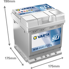 VARTA Dynamic SLI B36 12 V 44 Ah BLUE DYNAMIC - Staplertechnik24