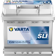 VARTA Dynamic SLI C22 12 V 52 Ah BLUE DYNAMIC - Staplertechnik24