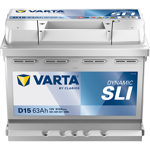 VARTA Dynamic SLI D15 12 V 66 Ah - Staplertechnik24