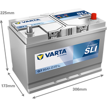 VARTA Dynamic SLI G7 12 V 95 AH BLUE DYNAMIC - Staplertechnik24
