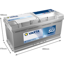 VARTA Dynamic SLI I1 12 V 110 Ah SILVER DYNAMIC - Staplertechnik24
