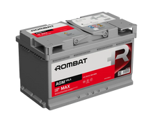 ROMBAT AGM 12V - 80AH 800A - Staplertechnik24