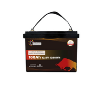 Lithium-Batterie 100Ah 12.8V LiFePO4 PRO-Bluetooth-BMS-Olalitium - Staplertechnik24