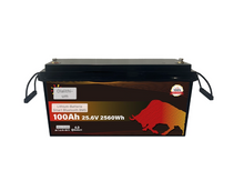 Lithium-Batterie 100Ah 25.6V LiFePO4 PRO-Bluetooth-BMS-Olalitium - Staplertechnik24