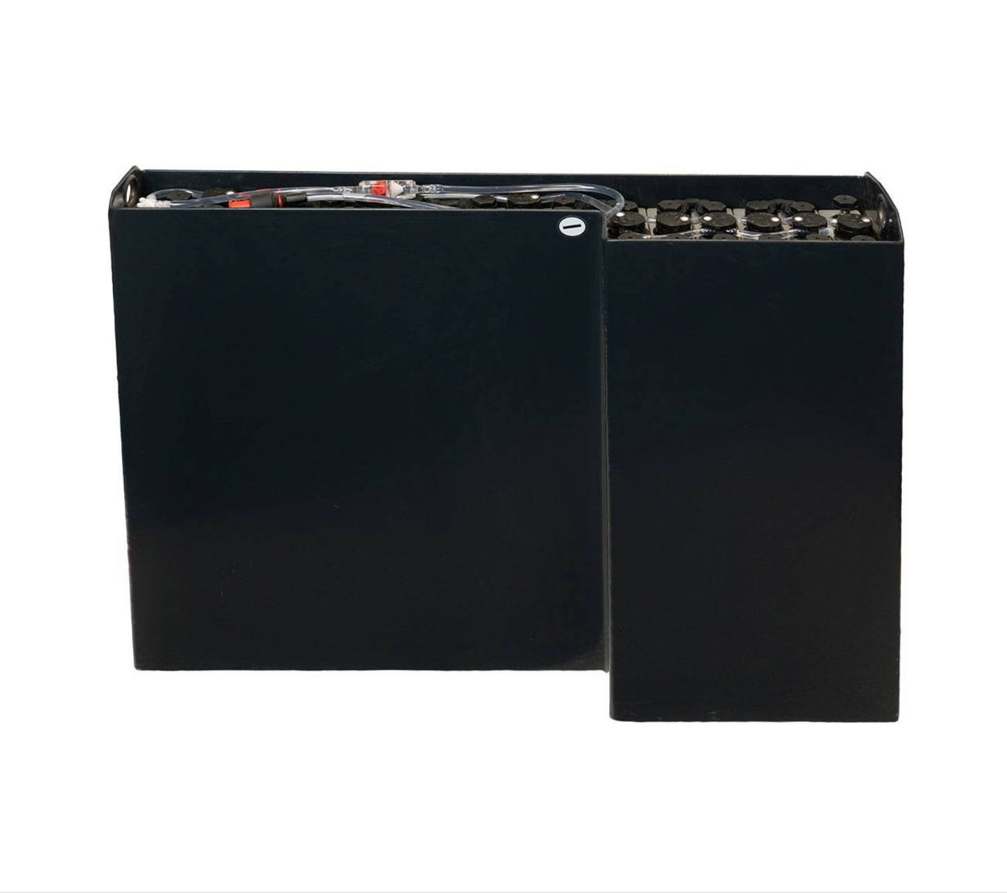 24V Gabelstaplerbatterie 2 PzB 200 Ah (762 * 171 * 687mm L/B/H) L-Trog 57304032 inkl. Aquamatik