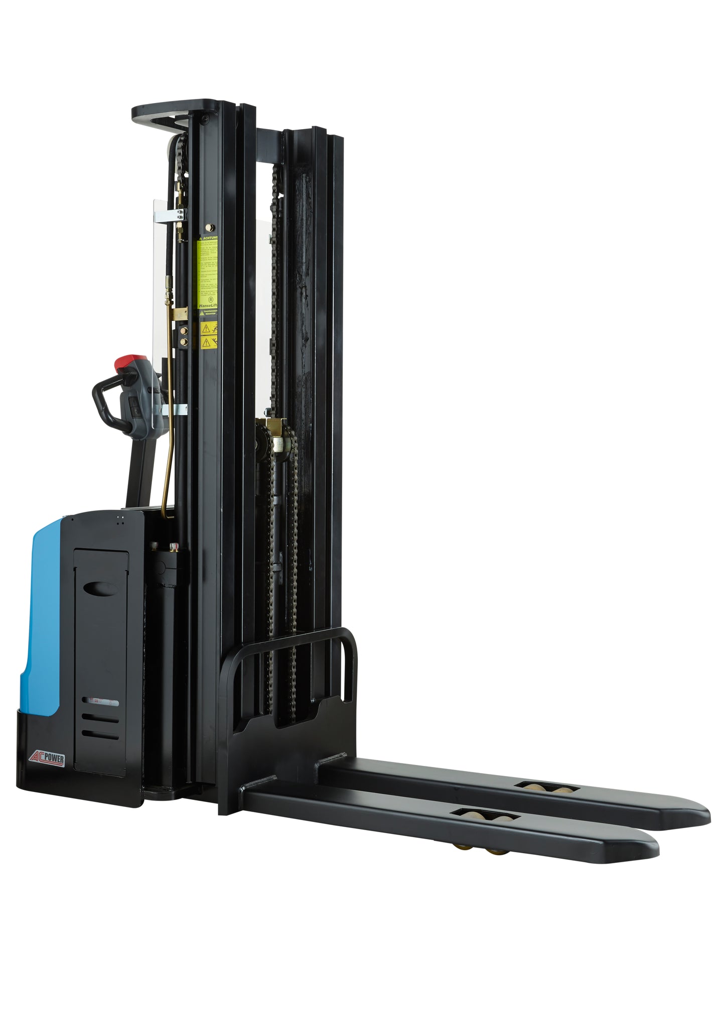 HanseLifter E-DH1242TMG elektrischer Hochhubwagen, 1200 kg Tragfähigkeit, 4200 mm Hubhöhe - Staplertechnik24