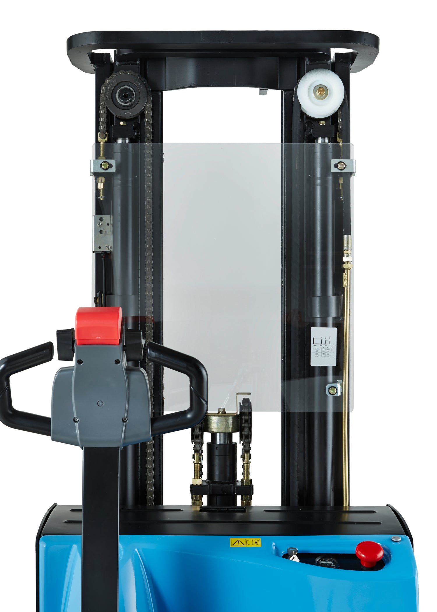 HanseLifter E-DH1242TMG elektrischer Hochhubwagen, 1200 kg Tragfähigkeit, 4200 mm Hubhöhe - Staplertechnik24