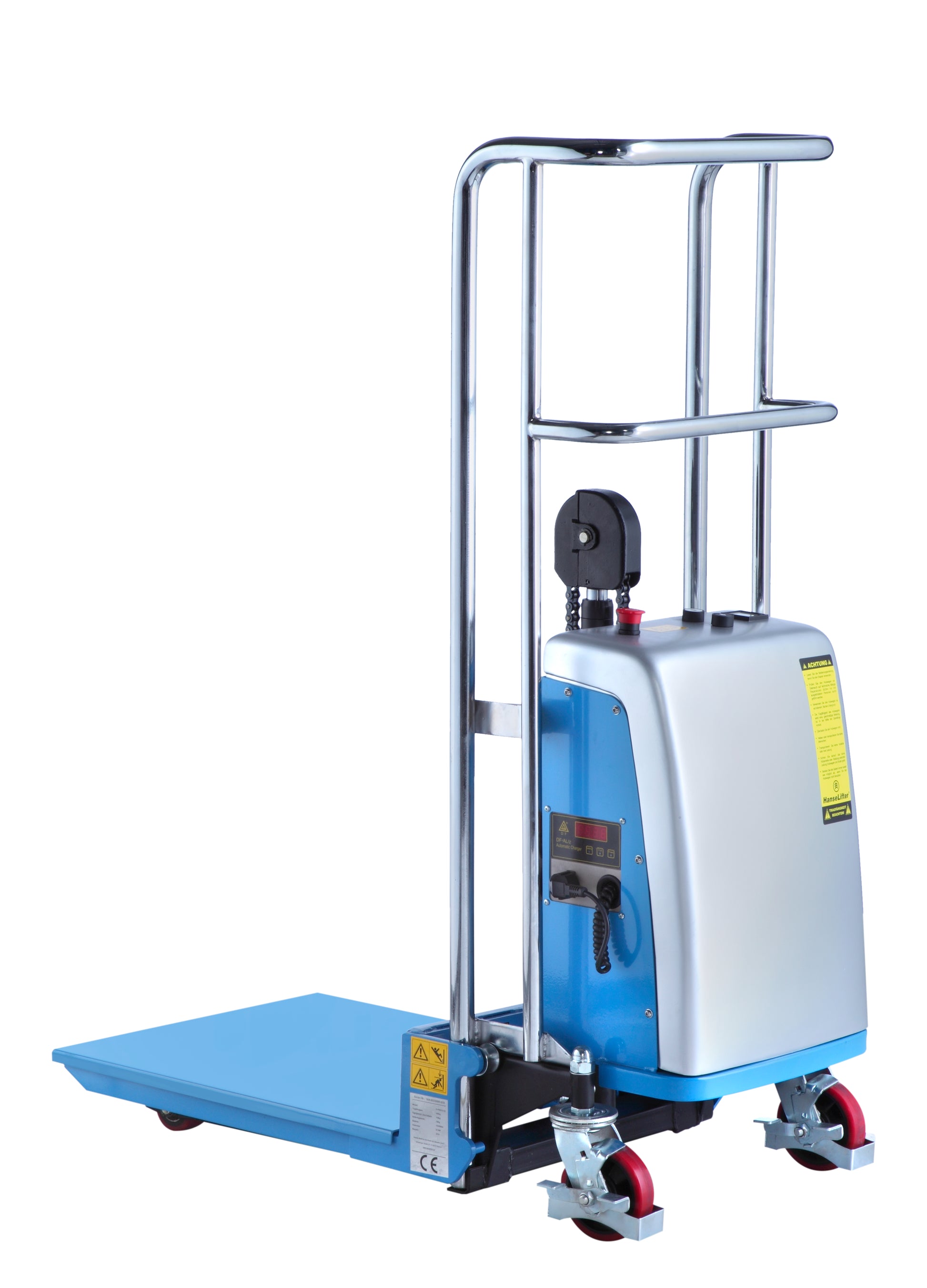 HanseLifter E-PS0412 Plattformhochhubwagen, 1200 mm Hubhöhe - Staplertechnik24