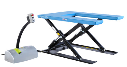 HanseLifter HTF-U Hubtisch mit U-Profil, 1000 kg Tragfähigkeit, 840 mm Hubhöhe - Staplertechnik24