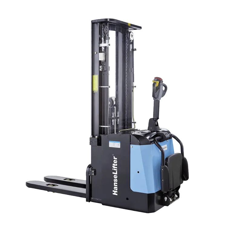 HanseLifter E-DHT-S16PL elektrischer Hochhubwagen, 1600 kg Tragfähigkeit, 5000 mm Hubhöhe - Staplertechnik24