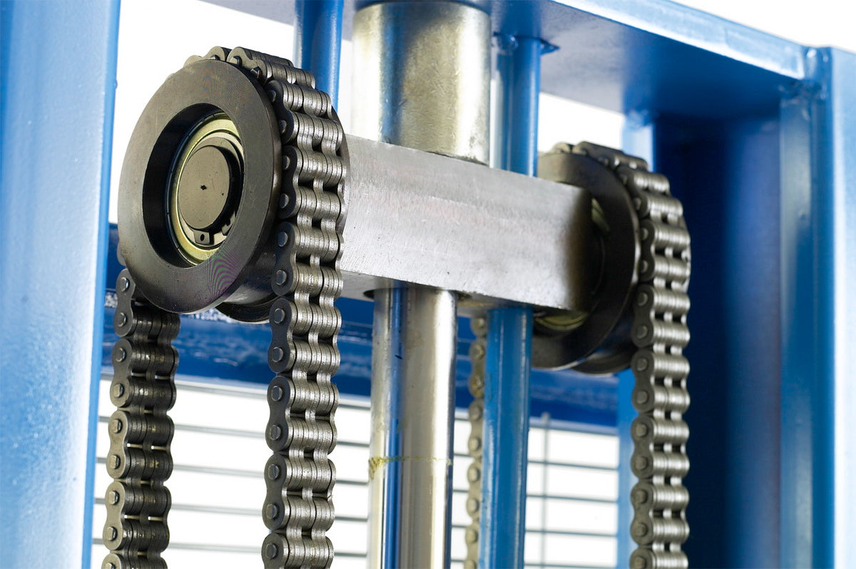 HanseLifter SDJ1016-800 manueller Hochhubwagen, 1600 mm Hubhöhe, 800 mm Gabellänge - Staplertechnik24