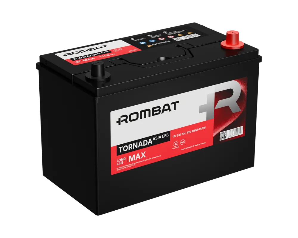 ROMBAT Tornada Asia EFB 12V - 85AH 820A - Staplertechnik24