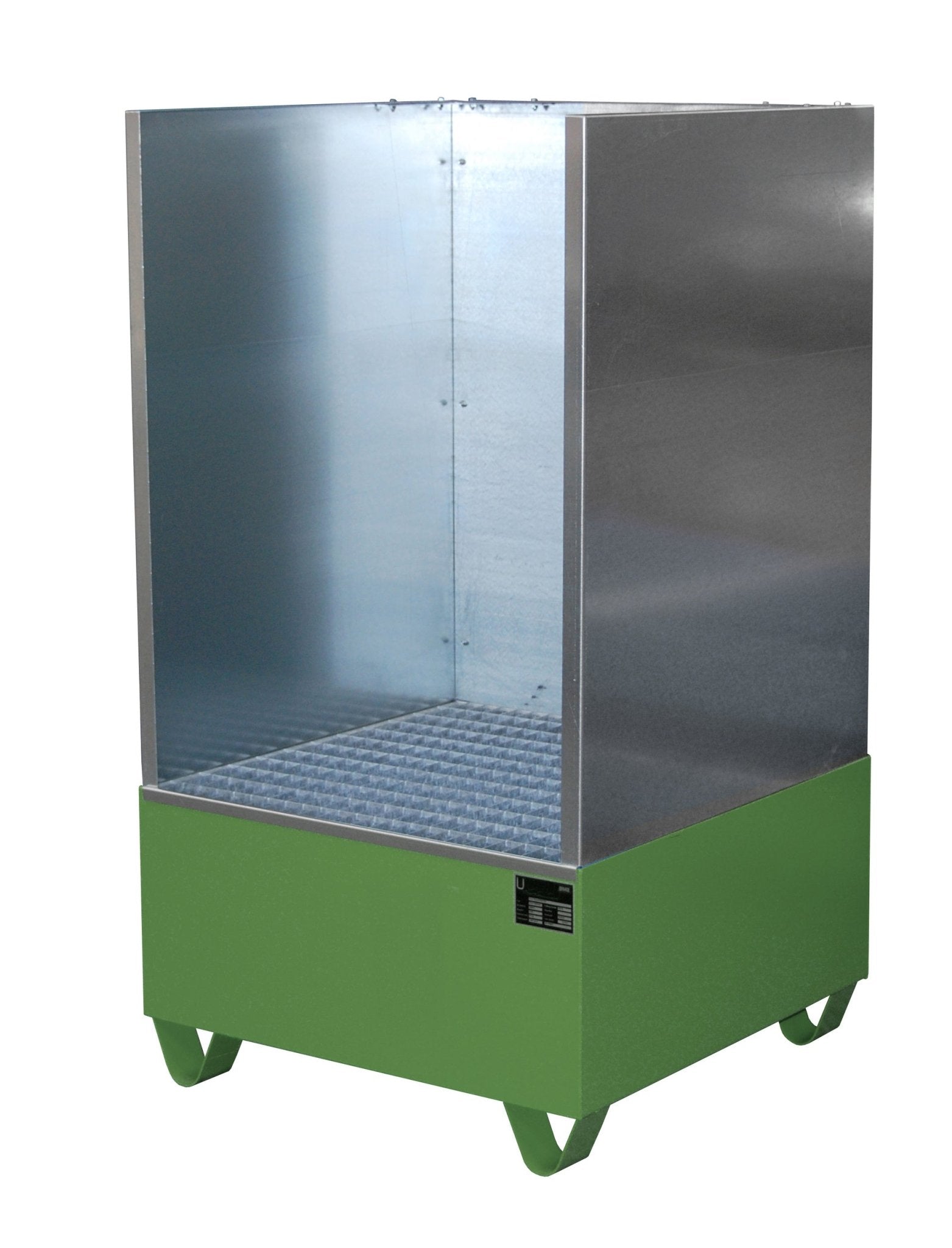 Auffangwanne 2002/SW, lackiert, Resedagrün - Staplertechnik24 - 4471 - 01 - 2000 - 4