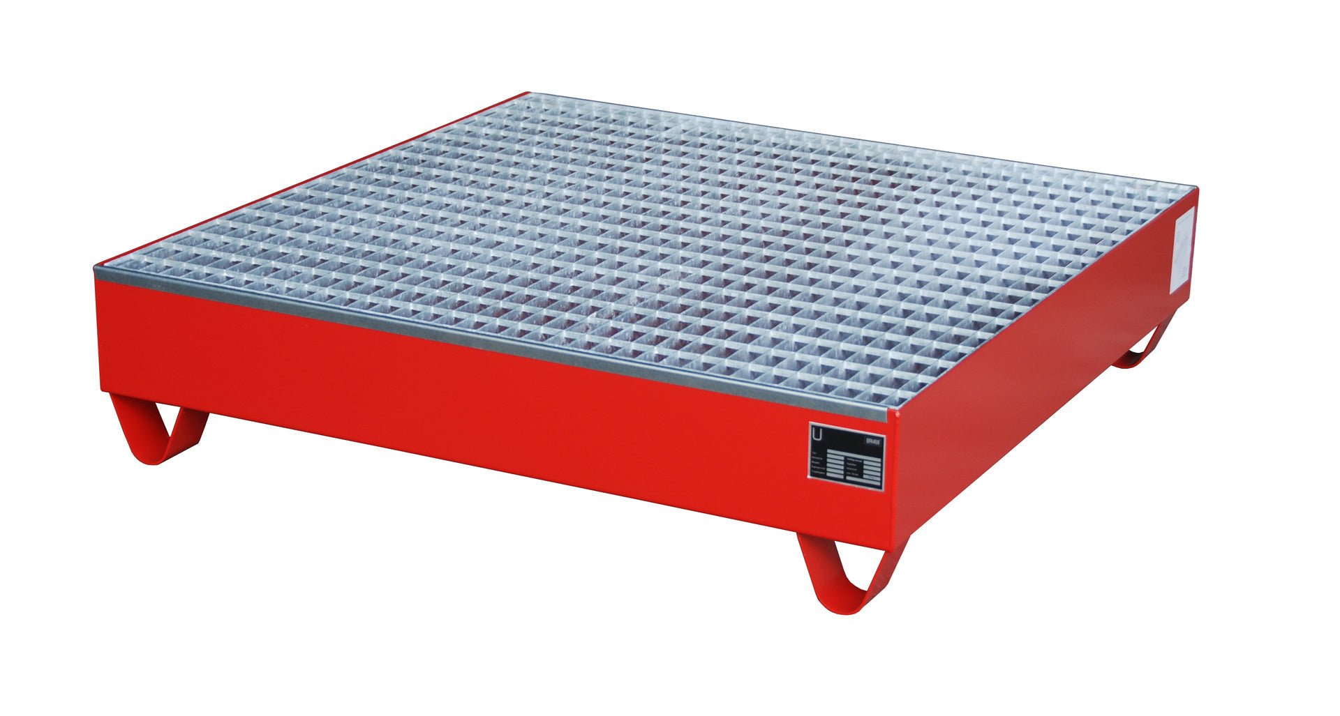 Auffangwanne 2032, lackiert, Feuerrot - Staplertechnik24 - 4471 - 14 - 0000 - 2
