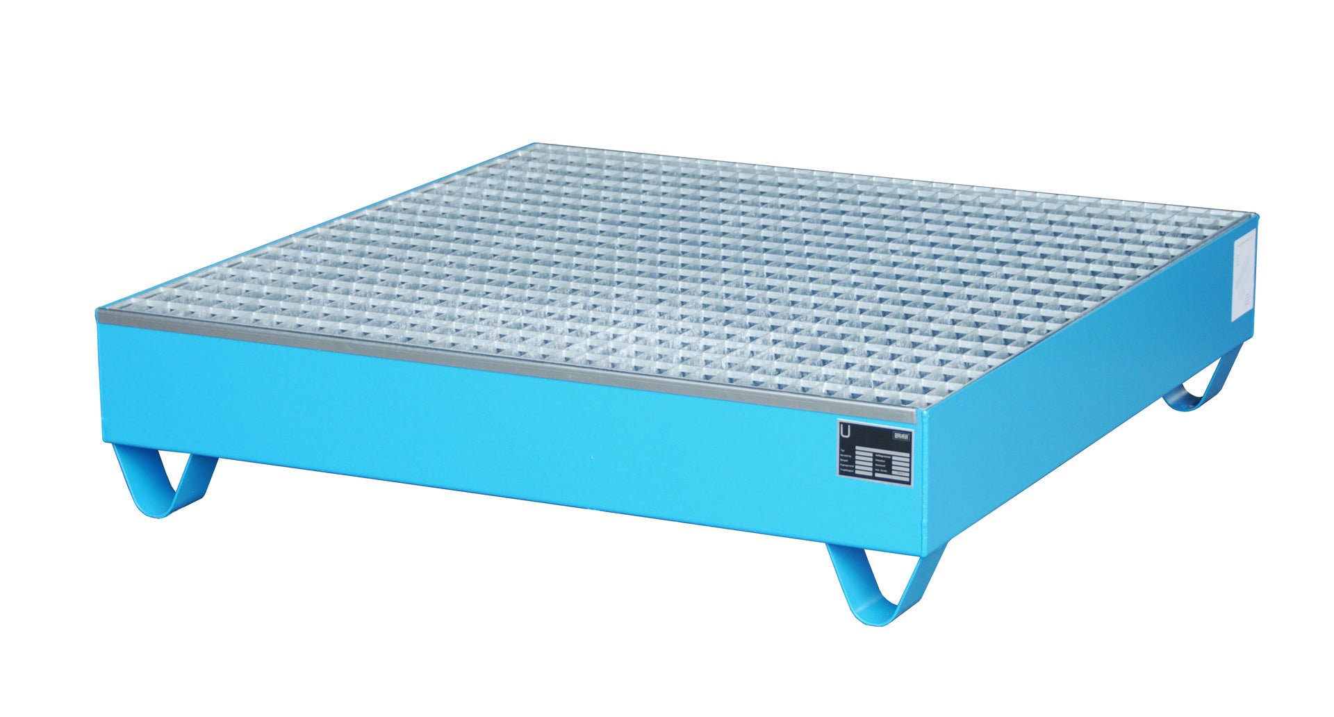 Auffangwanne 2032, lackiert, Lichtblau - Staplertechnik24 - 4471 - 14 - 0000 - 3