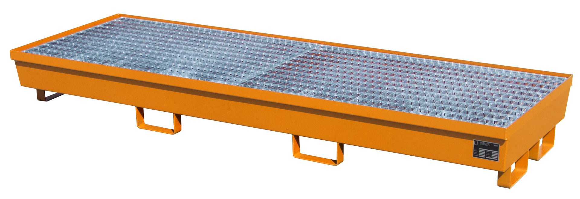 Auffangwanne AM - 4/B, lackiert, Gelborange - Staplertechnik24 - 4447 - 04 - 0000 - 1
