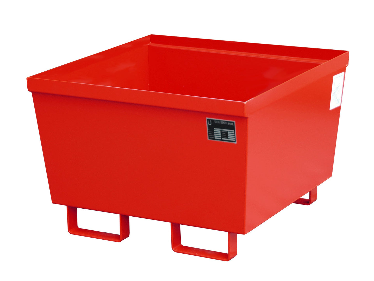 Auffangwanne AO - 1, lackiert, Feuerrot - Staplertechnik24 - 4447 - 09 - 0000 - 2