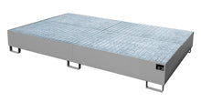 Auffangwanne AW 1000 - 10F, lackiert, Mausgrau - Staplertechnik24 - 4471 - 70 - 0000 - 5