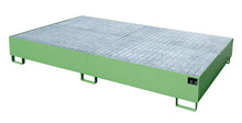 Auffangwanne AW 1000 - 10F, lackiert, Resedagrün - Staplertechnik24 - 4471 - 70 - 0000 - 4