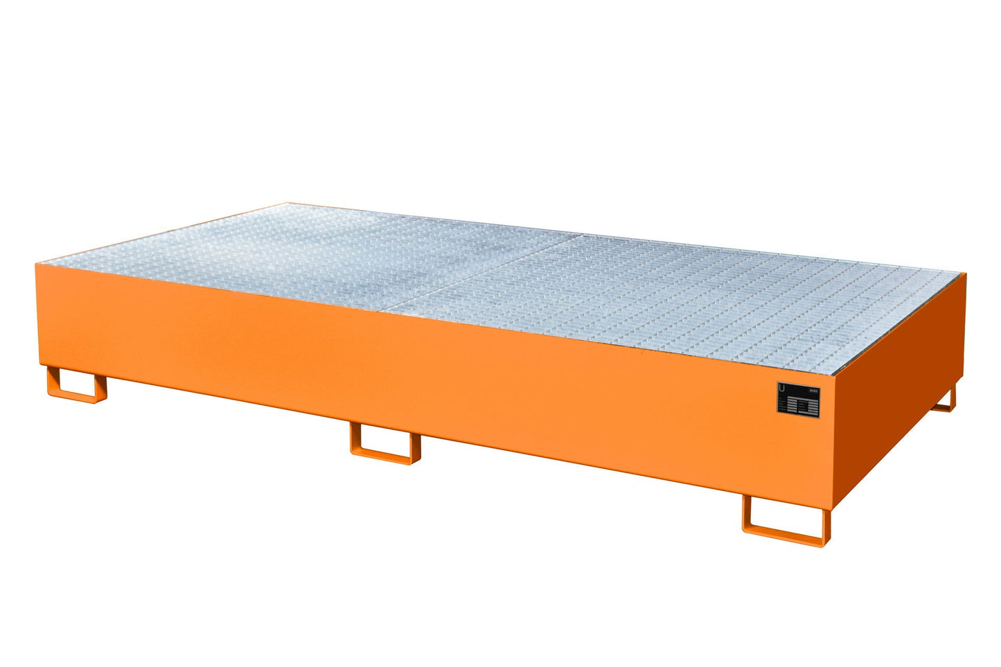Auffangwanne AW 1000 - 2, lackiert, Gelborange - Staplertechnik24 - 4402 - 91 - 0000 - 1