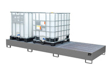 Auffangwanne AW 1000 - 3, lackiert, Mausgrau - Staplertechnik24 - 4518 - 17 - 0000 - 5