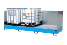 Auffangwanne AW 1000 - 3/SW, lackiert, Lichtblau - Staplertechnik24 - 4518 - 17 - 2000 - 3