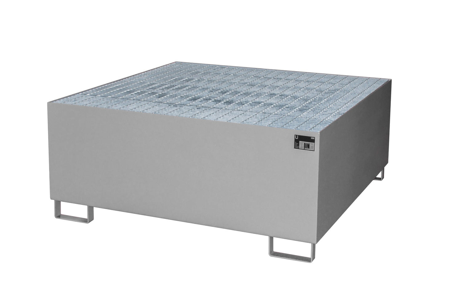 Auffangwanne AW 1000, lackiert, Mausgrau - Staplertechnik24 - 4402 - 23 - 0000 - 5