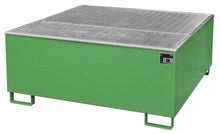 Auffangwanne AW 1000/PE, lackiert, Resedagrün - Staplertechnik24 - 4402 - 93 - 0000 - 4