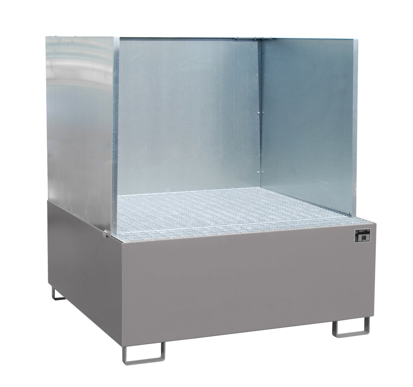 Auffangwanne AW 1000/SW, lackiert, Mausgrau - Staplertechnik24 - 4402 - 23 - 2000 - 5